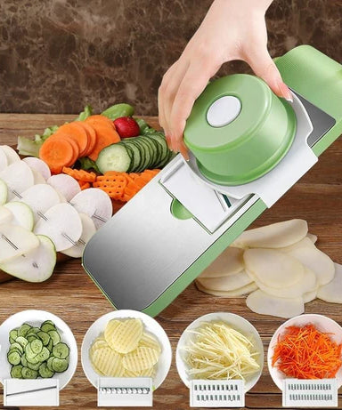 5-in-1 Multi-Functional Vegetable Slicer & Grater