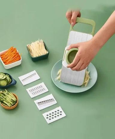 5-in-1 Multi-Functional Vegetable Slicer & Grater