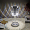 Diamond Table Lamp Crystal Touch Control Color Changing Light Romantic - DiscountsHub