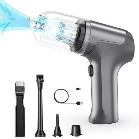 Imported Mini Portable Wireless Vacuum Cleaner + Blower (Pro Version)